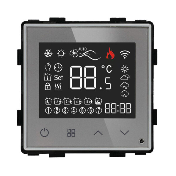 Tenux, Grīdas apsildes termostats ar WiFi, 16A, 47 * 47mm